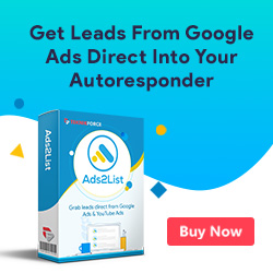 Ads-to-List, list building software