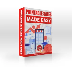 Printable Sales Made Easy